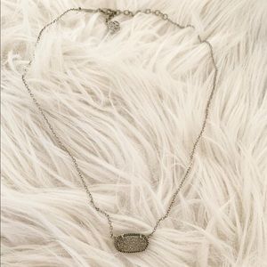 Kendra Scott drusy necklace